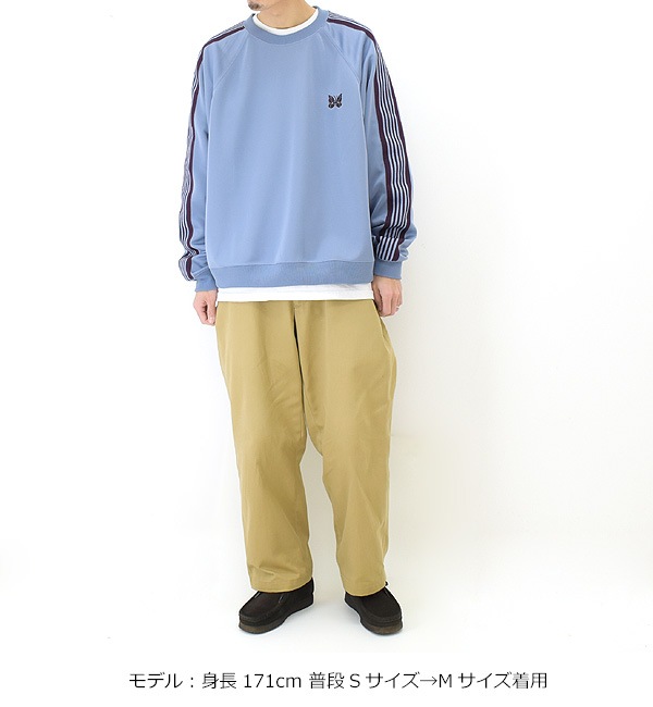 22SSNeedles ˡɥ륺 ȥå롼ͥå Track Crew Neck Shirt -Poly Smooth- KP219̵