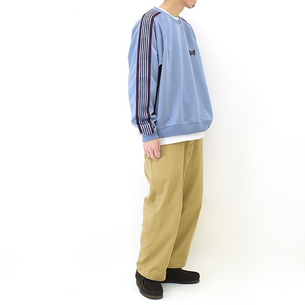 22SSNeedles ˡɥ륺 ȥå롼ͥå Track Crew Neck Shirt -Poly Smooth- KP219̵