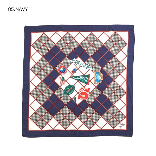 ��25AW��THE SHINZONE ���󥾡��� NEW YORK PATCHES SCARF �˥塼�衼�� �ѥå� �������� 25AMSIT03 ��ǥ�����������̵����
