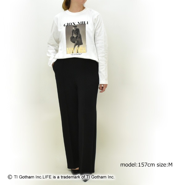 GOOD ROCK SPEED ���åɥ��å����ԡ���LIFE PICTURE COLLECTION �饤��GJON MILI FOIL PRINT LS T-SHIRT �ץ��ȥ���Tee 25LFE206W ��ǥ�����