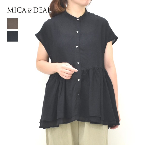 �ڥ�����/60%OFF��MICA&DEAL �ޥ�������ɥǥ����� ����ɥ�ͥ󥮥㥶���ե������꡼�֥֥饦�� 0126201163 ��ǥ�������26 SUMMER SALE�ۡ����ʡ����Բġ�