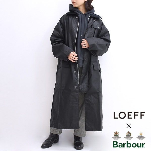 Loeff ロエフ Loeff Barbour ロエフ バブアー Burgley R Ct バーレー ライディング ステンカラー コート 85 499 00 レディース メンズ ユニセックス 送料無料 Brand List L Loeff シーガルディレクション オンラインストア