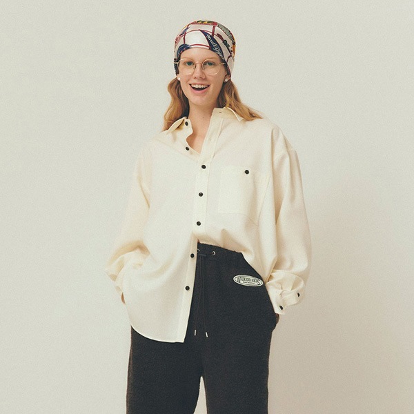 ��25AW��THE SHINZONE ���󥾡��� WOOL DADDY SHIRT ������ ���ǥ� ����� 25AMSBL05 ��ǥ�����������̵����