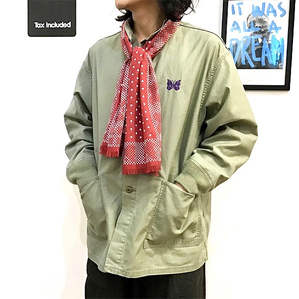 ��26FW��Needles �ˡ��ɥ륺 ���ȡ��� ���åȥ󥬡��� Stole -Cotton Gauze- TY060�ڥ���å��ݥ��Ȳġ�
