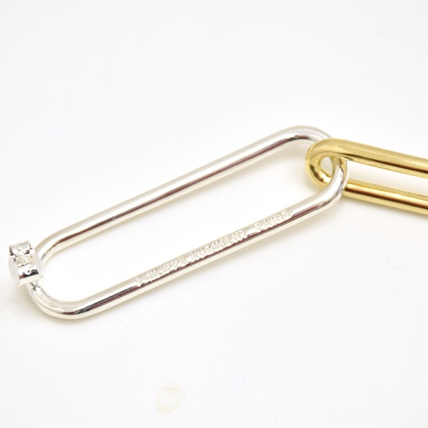 PHILIPPE AUDIBERT �ե���å� �����ǥ��١��� Double oval XL earring ���֥� �����Х� XL ������ �ԥ��� BO4580 ��ǥ�����������̵����