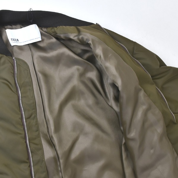 ��26AW��TICCA �ƥ��å� �ߥɥ�MA-1 �֥륾�� TBFA-012 ��ǥ�����������̵����