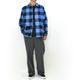 HIGH! STANDARD �ϥ������������ �֥�å���� �ե��ͥ� �������å������ BRUSHED FLANNEL WORK SMOCK SHIRT 1021308 ���Ӹ��� ��󥺡�����̵����