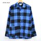 HIGH! STANDARD �ϥ������������ �֥�å���� �ե��ͥ� �������å������ BRUSHED FLANNEL WORK SMOCK SHIRT 1021308 ���Ӹ��� ��󥺡�����̵����
