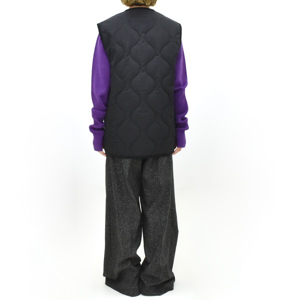 ��25AW��THE SHINZONE ���󥾡��� QUILTING CHINA BUTTON VEST ����ƥ��� ���㥤�� �ܥ��� �٥��� 25AMSJK06 ��ǥ�����������̵����