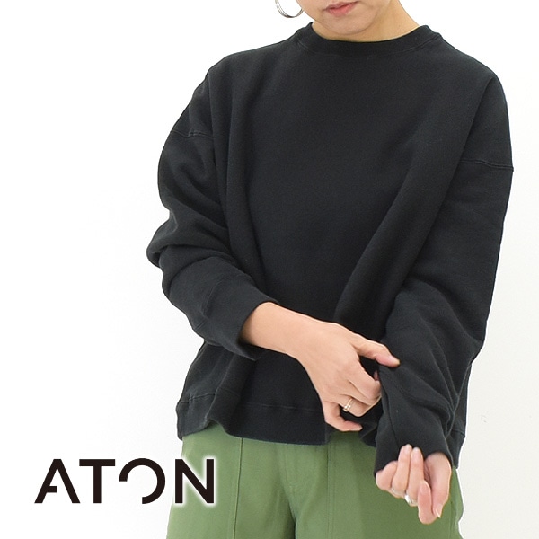 ATON スウェットパーカーメンズ