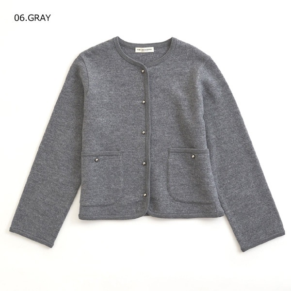 25AWTHE SHINZONE 󥾡 WOOL KNIT JACKET  ˥å 㥱å 25AMSNI04 ǥ̵