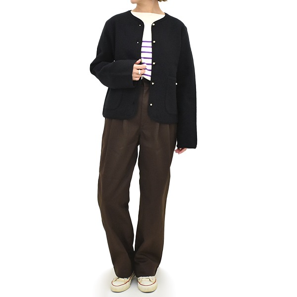 25AWTHE SHINZONE 󥾡 WOOL KNIT JACKET  ˥å 㥱å 25AMSNI04 ǥ̵