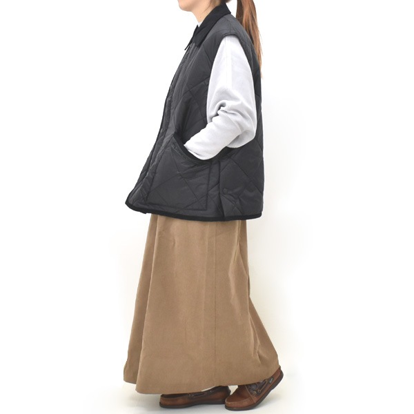 �ڥ�����/40%OFF��VINCENT ET MIREILLE �����󥽥󥨥ߥ쥤�� RIDING VEST ����ƥ��󥰥٥��� DQ25032 ��ǥ�����������̵���ۡ�25-26WINTER SALE�ۡ����ʡ����Բġ�