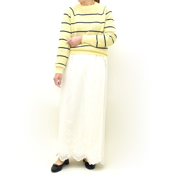 ��26SS��THE SHINZONE ���󥾡��� LACE APRON SKIRT �졼�� ���ץ��� �������� 26SMSSK03 ��ǥ�����������̵����