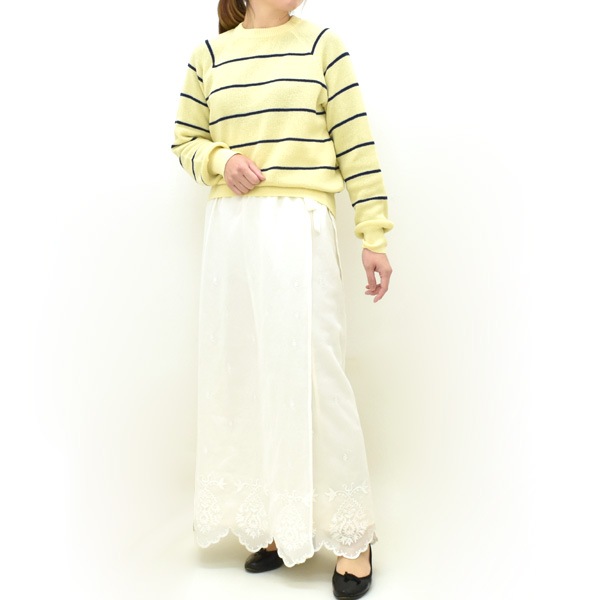 ��26SS��THE SHINZONE ���󥾡��� LACE APRON SKIRT �졼�� ���ץ��� �������� 26SMSSK03 ��ǥ�����������̵����