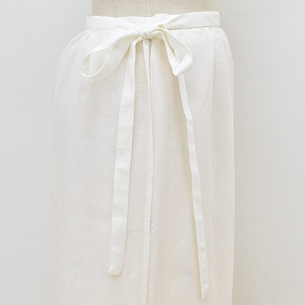 ��26SS��THE SHINZONE ���󥾡��� LACE APRON SKIRT �졼�� ���ץ��� �������� 26SMSSK03 ��ǥ�����������̵����