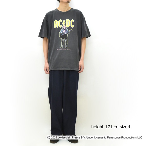 ��25SS��GOOD ROCK SPEED ���åɥ��å����ԡ��� ���å�TEE AC/DC �����ȥץ���T����� �Х��TEE 25ACD001W�ڥ���å��ݥ��Ȳġ�