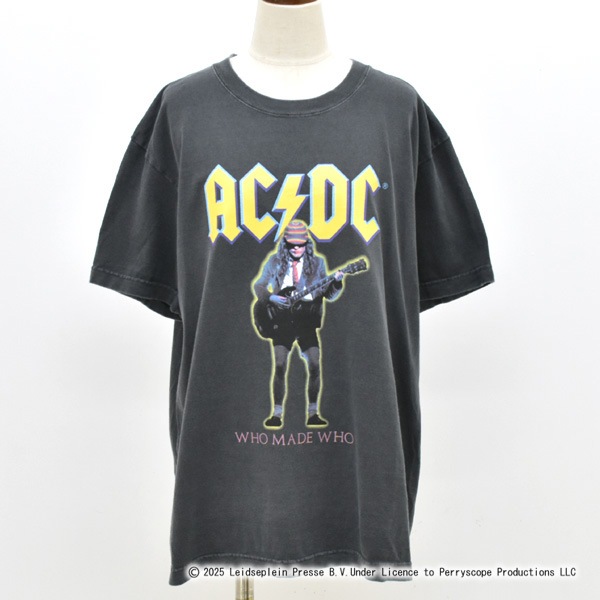 ��25SS��GOOD ROCK SPEED ���åɥ��å����ԡ��� ���å�TEE AC/DC �����ȥץ���T����� �Х��TEE 25ACD001W�ڥ���å��ݥ��Ȳġ�