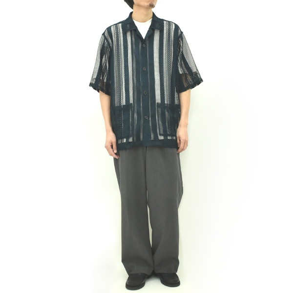South2 West8 ġȥ Cabana Shirt -Poly Lace- ݥ졼Хʥ Ⱦµ QV602 󥺡̵