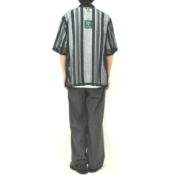 South2 West8 ġȥ Cabana Shirt -Poly Lace- ݥ졼Хʥ Ⱦµ QV602 󥺡̵