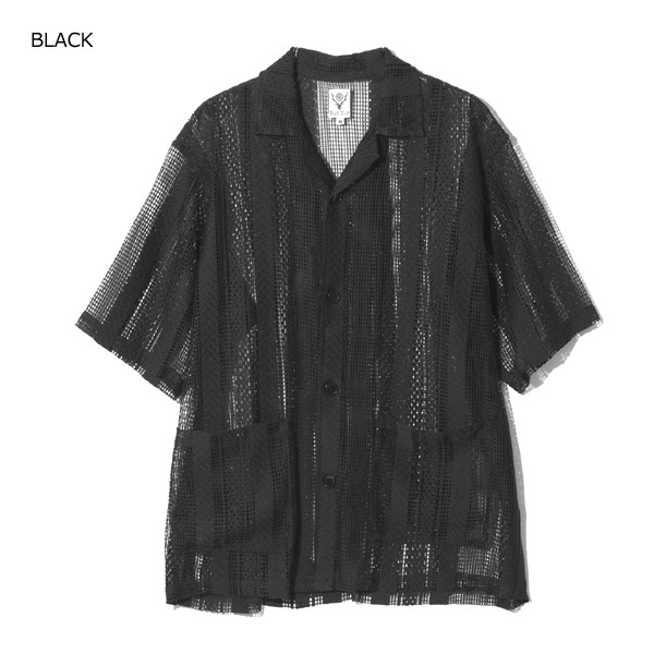 South2 West8 ġȥ Cabana Shirt -Poly Lace- ݥ졼Хʥ Ⱦµ QV602 󥺡̵