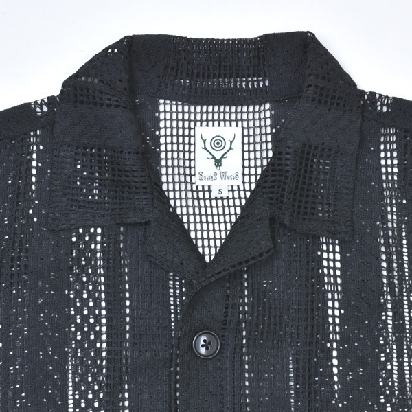 South2 West8 ġȥ Cabana Shirt -Poly Lace- ݥ졼Хʥ Ⱦµ QV602 󥺡̵