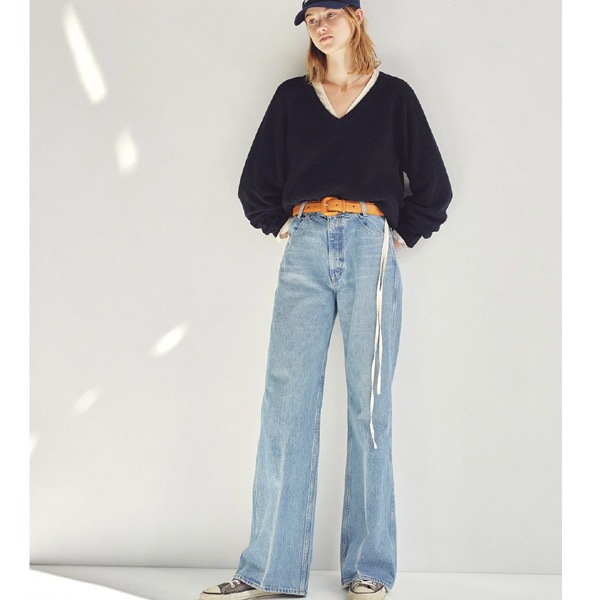 ��26SS��THE SHINZONE ���󥾡��� PARISIENNE DENIM PANTS TYPE-2 �ѥꥸ����� �ǥ˥� ���󥿡��ץ쥹 ���ߥ磻�� 26SMSPA09 ��ǥ�����������̵����