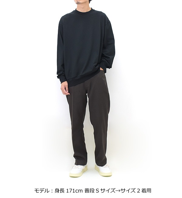 23AWblurhms ROOTSTOCK ֥顼ॹ 롼ĥȥå Silk Cotton 20/80 Hem Rib L/S 륯åȥ إĹµåȥ Tee bROOTS23F19̵