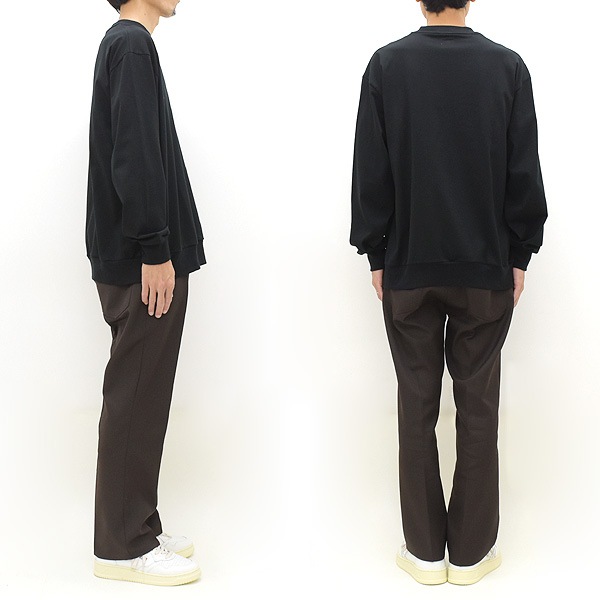 23AWblurhms ROOTSTOCK ֥顼ॹ 롼ĥȥå Silk Cotton 20/80 Hem Rib L/S 륯åȥ إĹµåȥ Tee bROOTS23F19̵