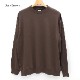 23AWblurhms ROOTSTOCK ֥顼ॹ 롼ĥȥå Silk Cotton 20/80 Hem Rib L/S 륯åȥ إĹµåȥ Tee bROOTS23F19̵