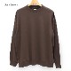 23AWblurhms ROOTSTOCK ֥顼ॹ 롼ĥȥå Silk Cotton 20/80 Hem Rib L/S 륯åȥ إĹµåȥ Tee bROOTS23F19̵