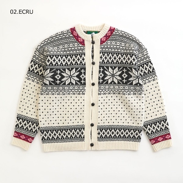 ��25AW��THE SHINZONE ���󥾡��� NORWAY KNIT CARDIGAN �Υ륦���� �˥å� �����ǥ����� 25AMSNI05 ��ǥ�����������̵����