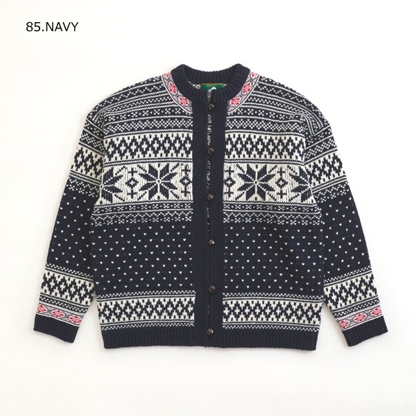 ��25AW��THE SHINZONE ���󥾡��� NORWAY KNIT CARDIGAN �Υ륦���� �˥å� �����ǥ����� 25AMSNI05 ��ǥ�����������̵����