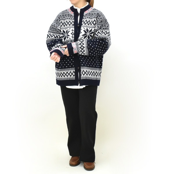 ��25AW��THE SHINZONE ���󥾡��� NORWAY KNIT CARDIGAN �Υ륦���� �˥å� �����ǥ����� 25AMSNI05 ��ǥ�����������̵����