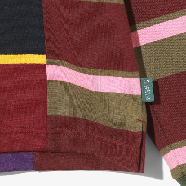 �ڡ�10%OFF�����ݥ��оݡۡڥ�����/40%OFF�ۡ�25AW��South2 West8 �������ġ��������ȥ����� �饬������� ���쥤�����ѥ����� Rugger Shirt -Cotton Plainstitch / Crazy Pattern A- RW650������̵���ۡ�26 SUMMER SALE�ۡ����ʡ����Բġ�