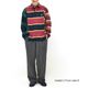 �ڡ�10%OFF�����ݥ��оݡۡڥ�����/40%OFF�ۡ�25AW��South2 West8 �������ġ��������ȥ����� �饬������� ���쥤�����ѥ����� Rugger Shirt -Cotton Plainstitch / Crazy Pattern A- RW650������̵���ۡ�26 SUMMER SALE�ۡ����ʡ����Բġ�