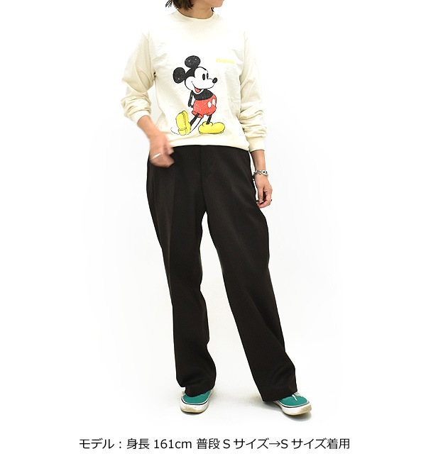 Goodwear ���åɥ����� Mickey L/S TEE-1 �ߥå����ޥ��� california ���󥰥��꡼��T����� Ĺµ LCS-263001 ��ǥ����� ��� ��˥��å���������̵����