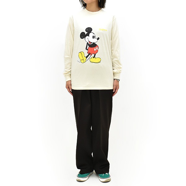 Goodwear ���åɥ����� Mickey L/S TEE-1 �ߥå����ޥ��� california ���󥰥��꡼��T����� Ĺµ LCS-263001 ��ǥ����� ��� ��˥��å���������̵����
