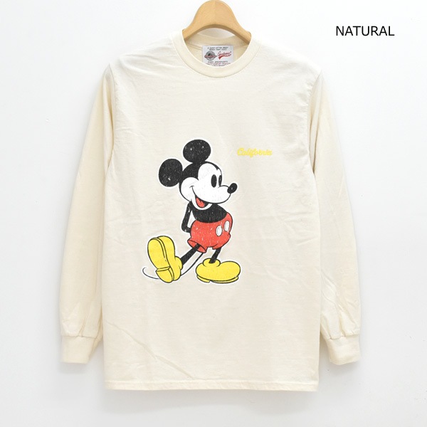 Goodwear ���åɥ����� Mickey L/S TEE-1 �ߥå����ޥ��� california ���󥰥��꡼��T����� Ĺµ LCS-263001 ��ǥ����� ��� ��˥��å���������̵����