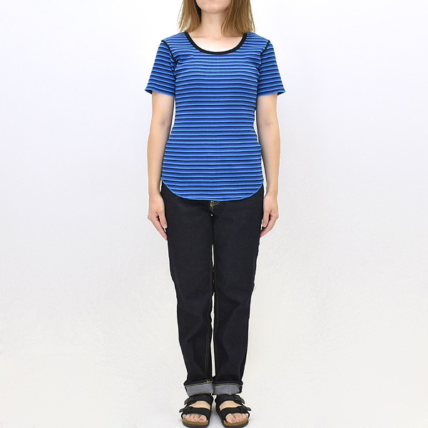 24MMץ륳쥯ۥ󥾡 THE SHINZONE MULTI BORDER TEE ޥܡT 24MMSCU15̵ۡڥåݥȲġ