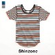 24MMץ륳쥯ۥ󥾡 THE SHINZONE MULTI BORDER TEE ޥܡT 24MMSCU15̵ۡڥåݥȲġ