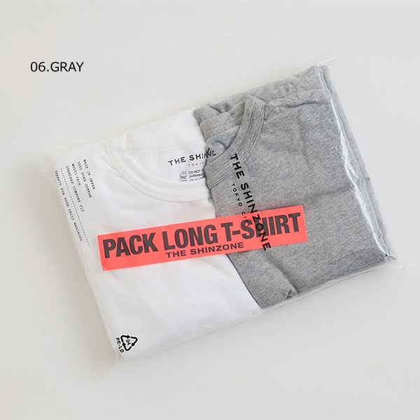 ��25AW��THE SHINZONE ���󥾡��� �ѥå�����T����� Ĺµ���åȥ��� PACK LONG SLEEVE TEE �ѥå�Tee 24AMSCU04������̵����