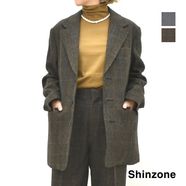 25AW】THE SHINZONE シンゾーン WOOL SINGLE BREASTED JACKET シングル