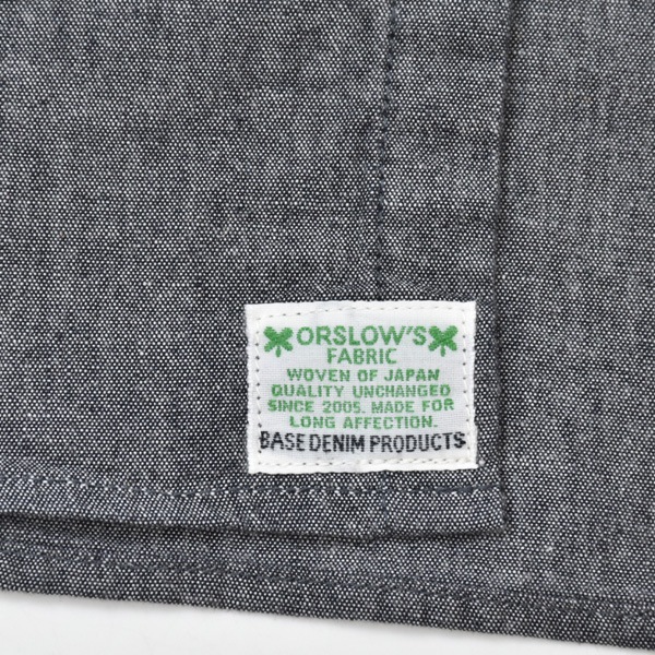 orSlow ���������� �֥�å������֥졼 �������� BLACK CHAMBRAY WORK SHIRT 01-8064-61 ��� ������������̵����