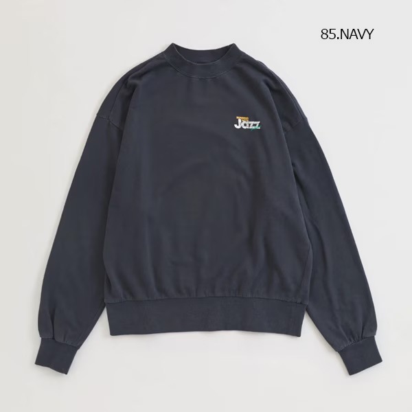 ��26SS��THE SHINZONE ���󥾡��� JAZZ GROOVE SWEAT SHIRT ���㥺 ���롼�� �������å� ����� 26SMSCU10 ��ǥ�����������̵����