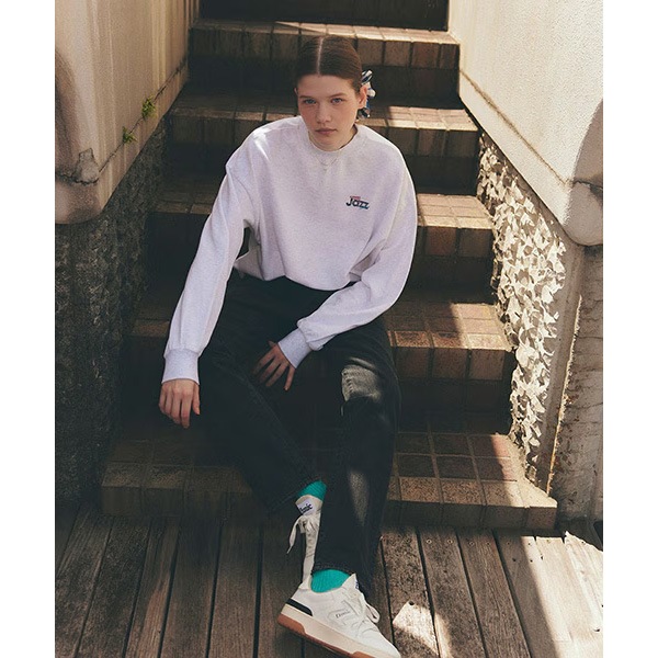 ��26SS��THE SHINZONE ���󥾡��� JAZZ GROOVE SWEAT SHIRT ���㥺 ���롼�� �������å� ����� 26SMSCU10 ��ǥ�����������̵����