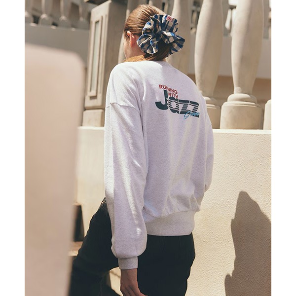 ��26SS��THE SHINZONE ���󥾡��� JAZZ GROOVE SWEAT SHIRT ���㥺 ���롼�� �������å� ����� 26SMSCU10 ��ǥ�����������̵����