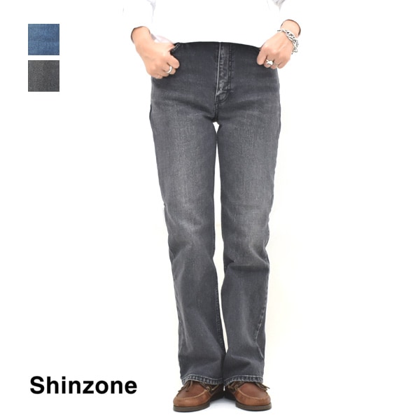 ��25AW��THE SHINZONE ���󥾡��� KITTY STRETCH DENIM PANTS ���ȥ�å� ���ȥ졼�� �ǥ˥� �ѥ�� 25AMSPA01 ��ǥ�����������̵����