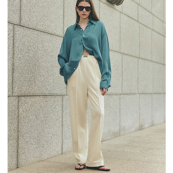 ��26SS��THE SHINZONE ���󥾡��� BRIGHT TRACK PANTS �֥饤�� �ȥ�å� �ѥ�� 26SMSPA04 ��ǥ�����������̵����