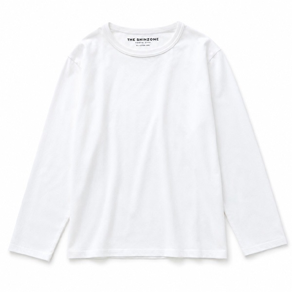 THE SHINZONE ���󥾡��� PACK LONG SLEEVE TEE �ѥå�T����� Ĺµ ����T ���롼�ͥå� 26AMSCU18 ��ǥ�����������̵����